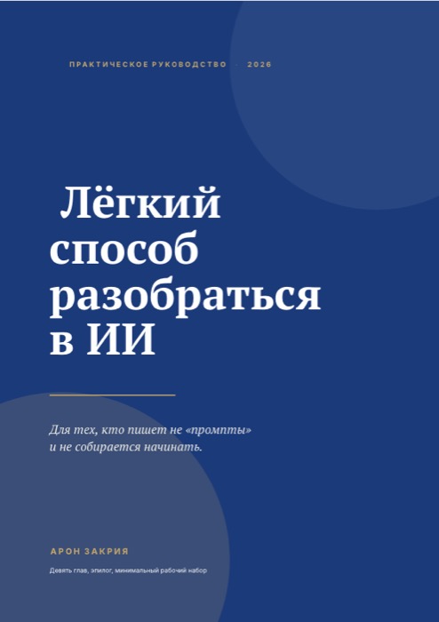 Лёгкий способ разобраться в ИИ